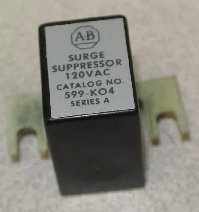 LOT of 6 / ALLEN-BRADLEY 599-K04 / SURGE SUPPRESSOR / 120VAC / SIZE 0, 1, 2