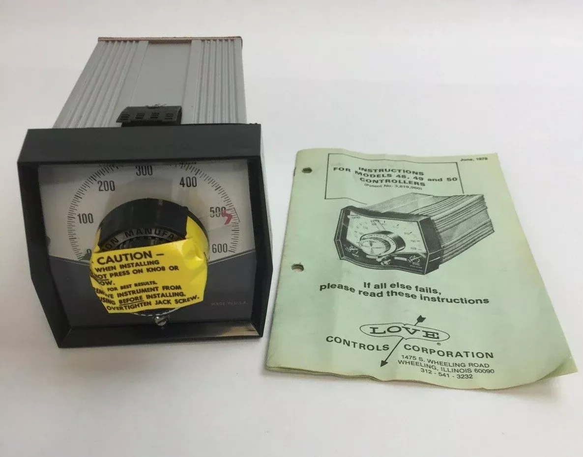 love-controls-corporation-type-j-temperature-control-0-600-degree-f-model LOVE CONTROLS CORPORATION TYPE J TEMPERATURE CONTROL 0-600 DEGREE "F" MODEL ???