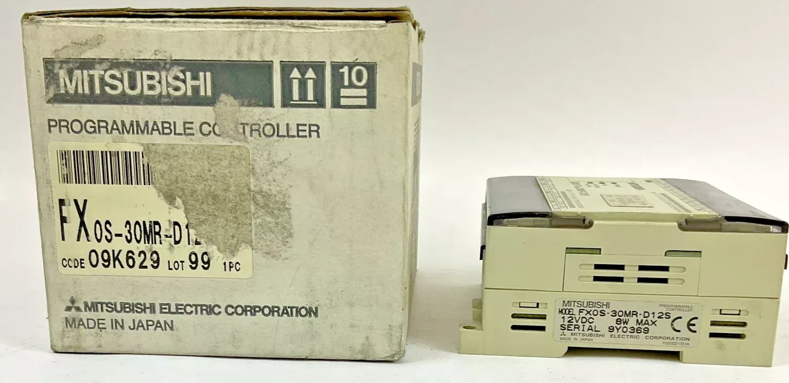 mitsubishi-fx0s-30mr-d12s-programmable-controller-12vdc-8w MITSUBISHI FX0S-30MR-D12S PROGRAMMABLE CONTROLLER 12VDC 8W