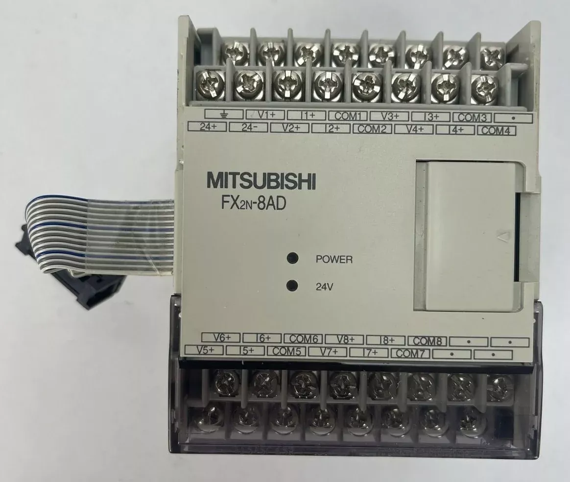 mitsubishi-fx2n-8ad-programmable-controller-24vdc MITSUBISHI FX2N-8AD PROGRAMMABLE CONTROLLER 24VDC