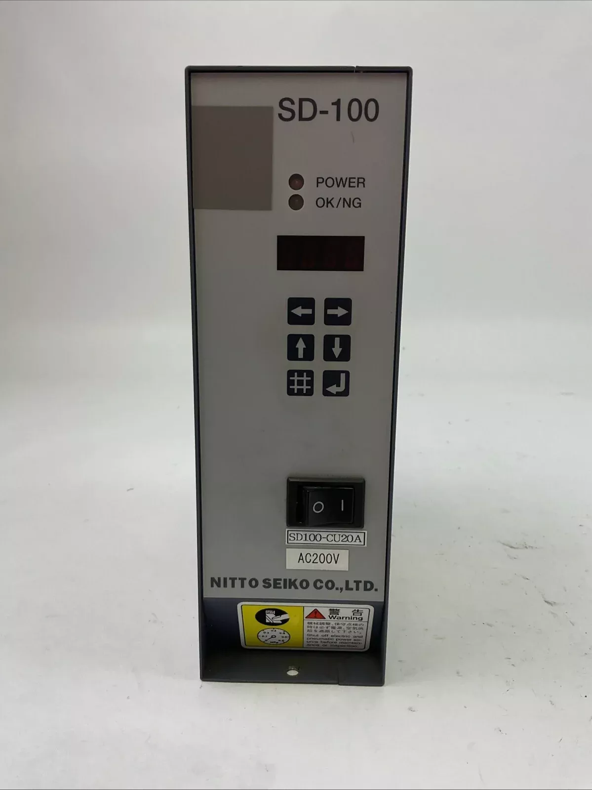 NITTO SEIKO SD100-CU20A DRIVE CONTROLLER 200VAC