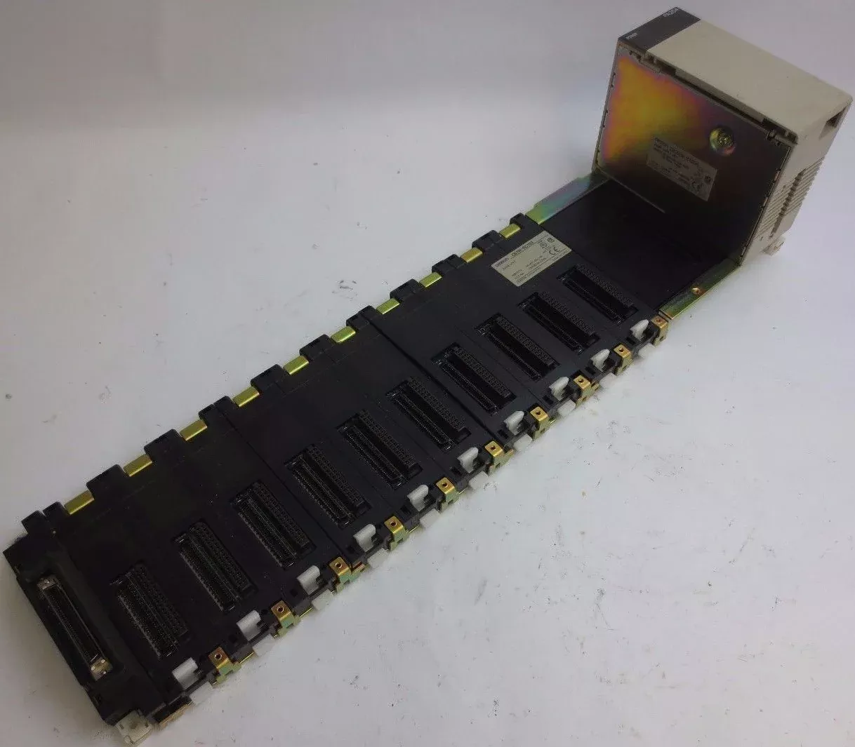 omron-plc-base-unit-power-supply-module OMRON PLC BASE UNIT + POWER SUPPLY MODULE