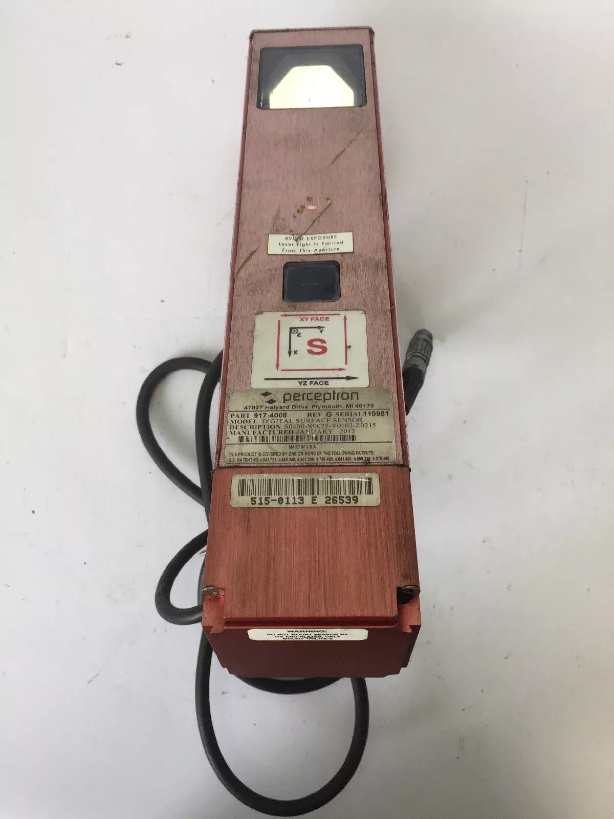 perceptron-917-4008-digital-surface-sensor-rev-g-digital-3-tricam PERCEPTRON 917-4008 DIGITAL SURFACE SENSOR REV G DIGITAL 3 TRICAM