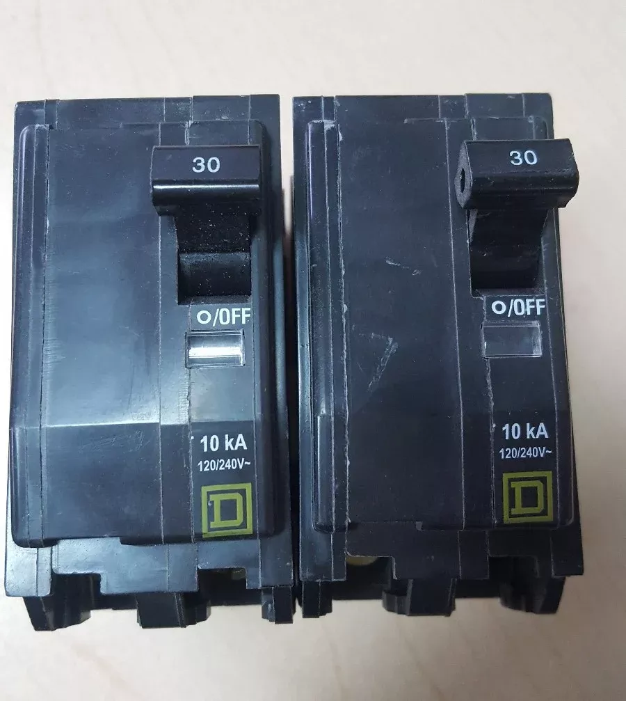qob230-square-d-30-amp-bolt-on-breaker-120-240v-10ka2-pole-lot-2 QOB230 Square D 30 amp bolt on breaker 120/240v 10kA2 pole (LOT OF 2)