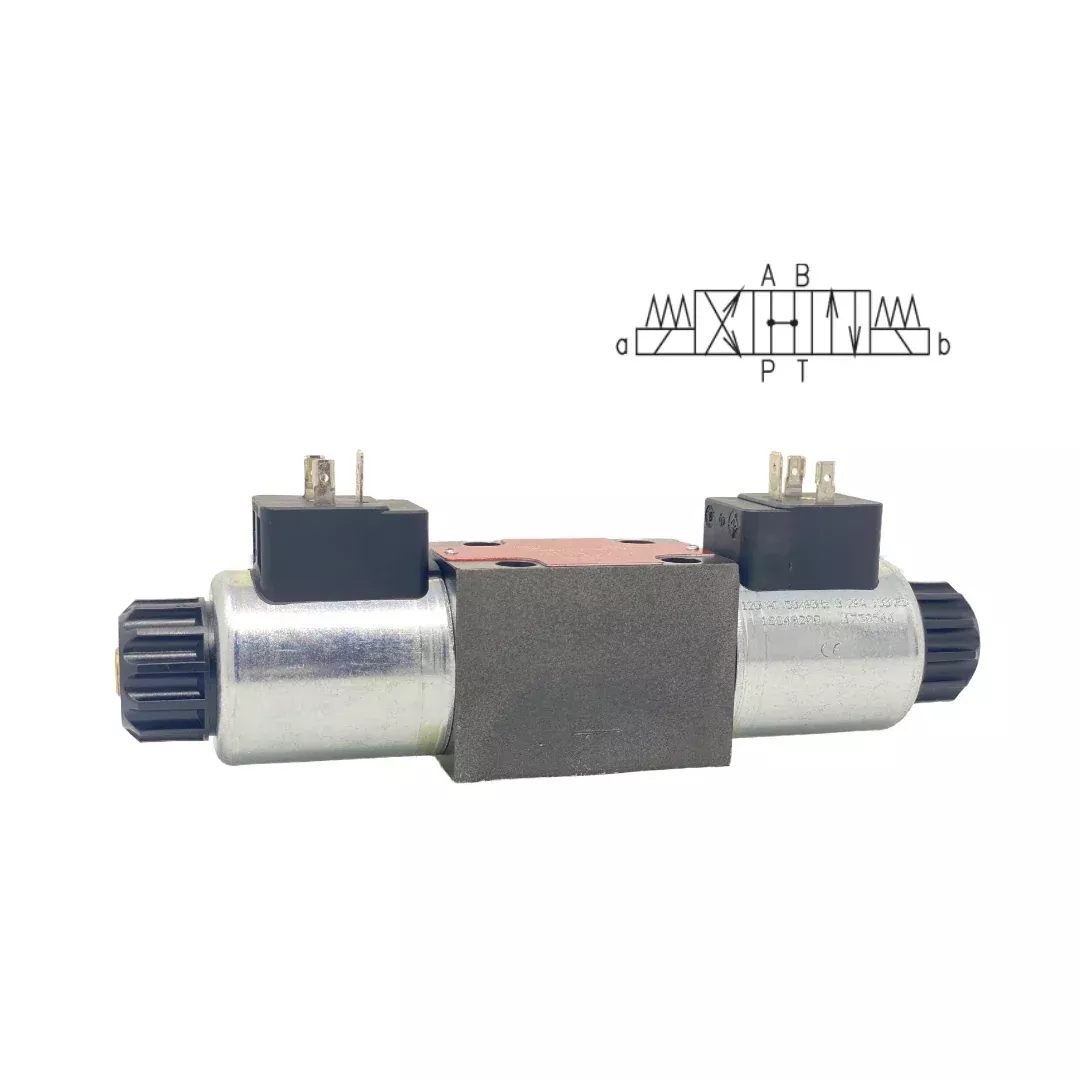 rpe3-063h11-12060e5-argo-dcv-d03-21gpm-5100psi-3p4w-120-vac-din-spring-return-op RPE3-063H11/12060E5 : Argo DCV, D03, 21GPM, 5100psi, 3P4W, 120 VAC, DIN, Spring Return, Open in Neutral