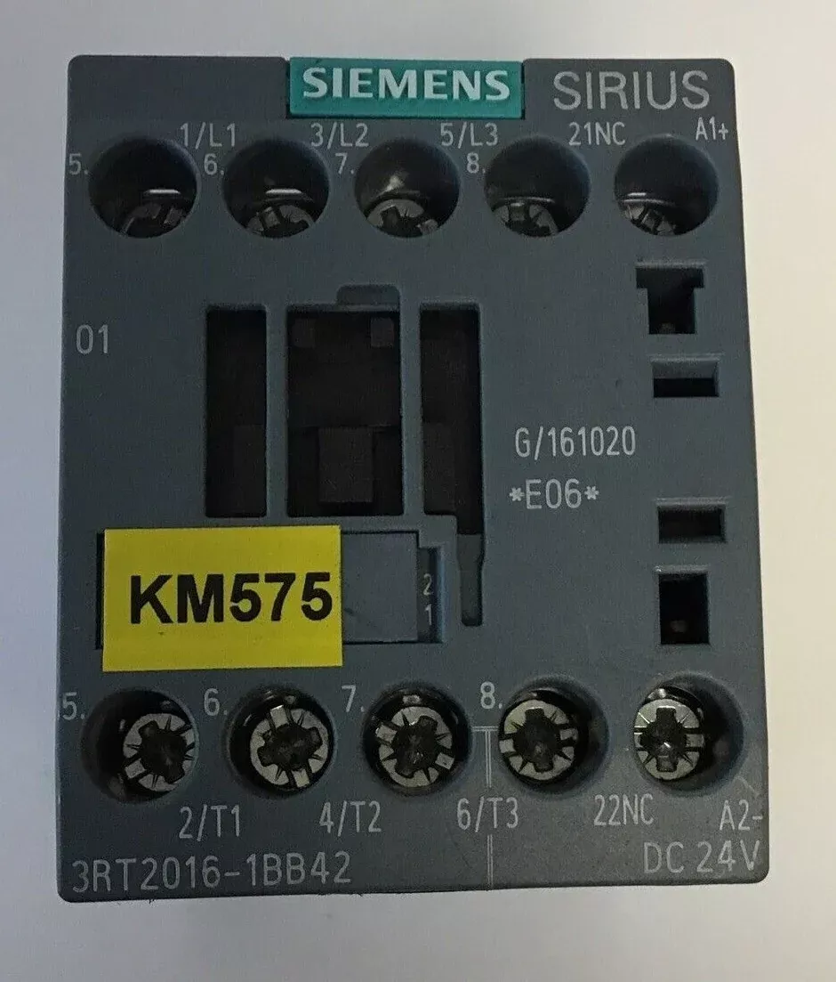 SIEMENS 3RT2016-1BB42 CONTACTOR 50/60HZ 690V