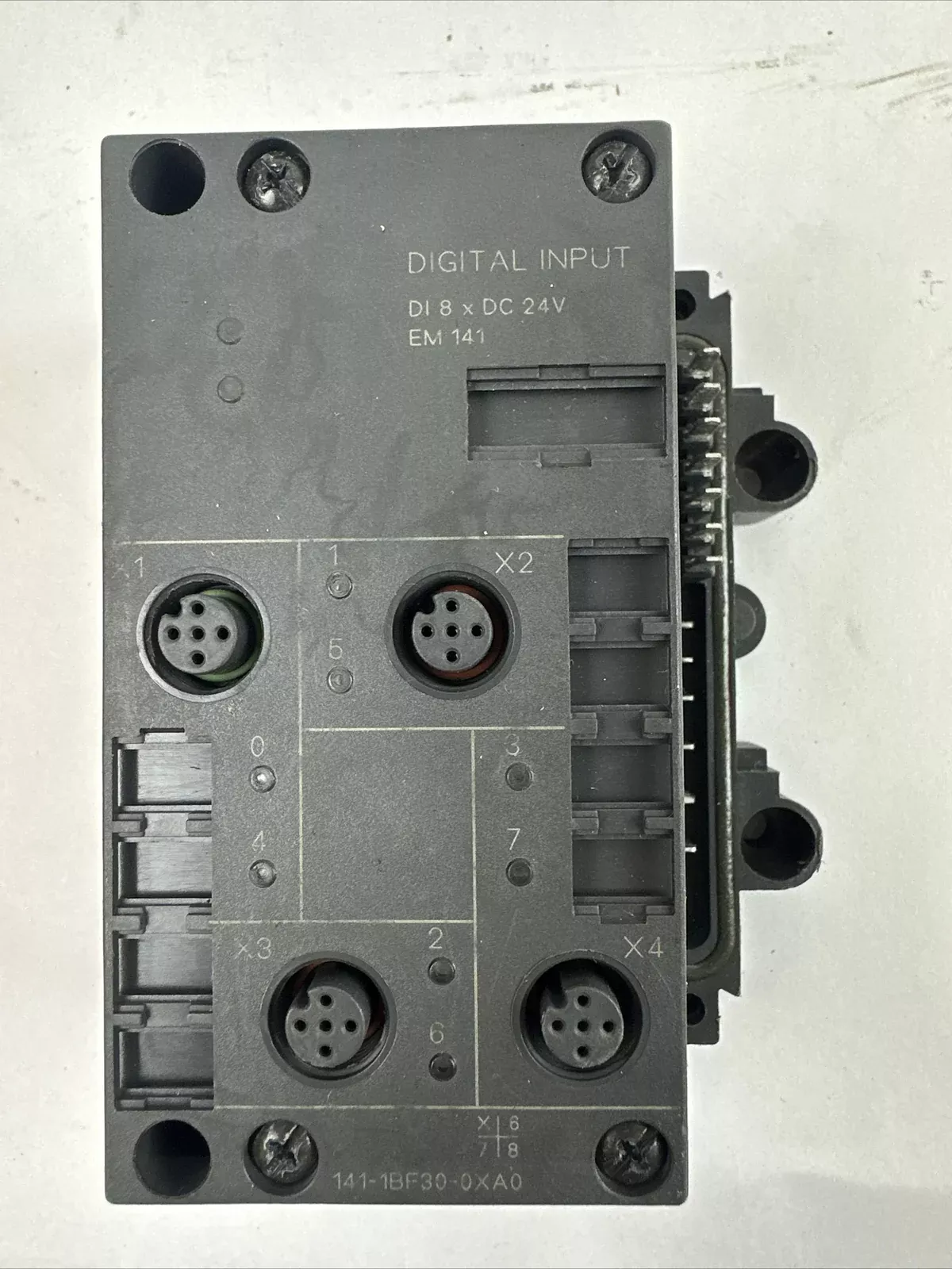 SIEMENS SIMATIC S7 6ES7 141-1BF30-0XA0 DIGITAL INPUT MODULE DI 8 X DC 24V