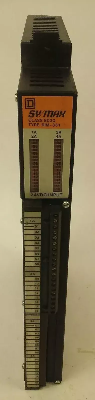 square-d-class-8030-type-rim331-ser-g2-input-module-24vdc-75122-526-50 SQUARE D CLASS 8030 TYPE RIM331 SER. G2 INPUT MODULE 24VDC 75122-526-50