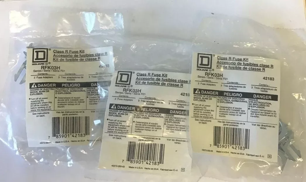 square-d-rfk03h-class-r-fuse-kit-ser-f01-lotof3 SQUARE D RFK03H CLASS R FUSE KIT SER.F01****LOTOF3****