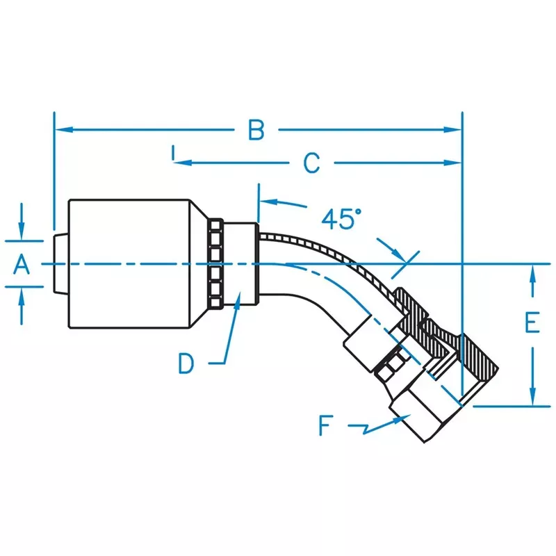 Trending Kurt 3/4IN 37° JIC F 45° BT Swivel