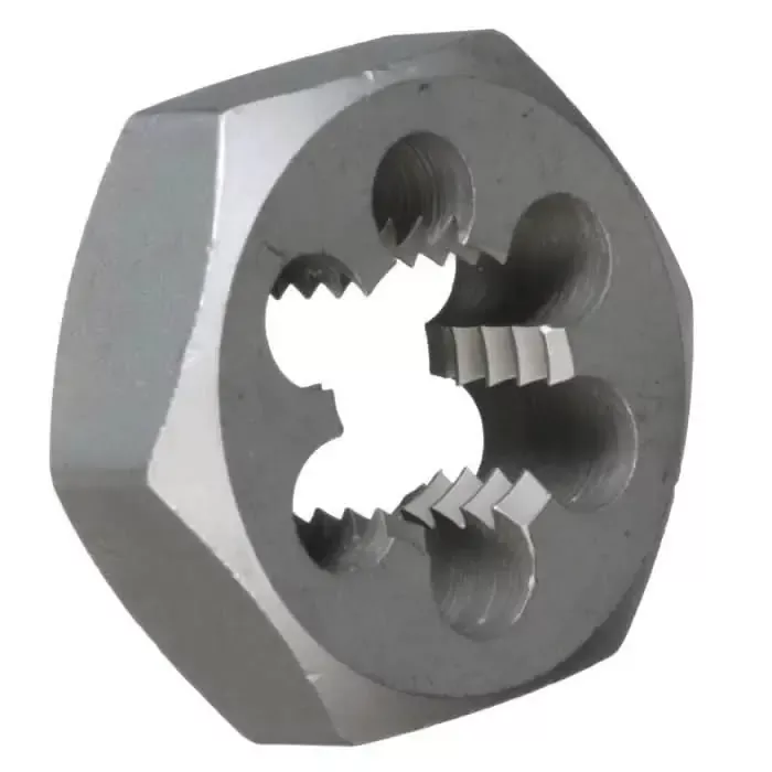 Trusted Brand 1/2″-13 UNC HSS Hex Die – High Performance & Durable Cutting Tool | Drill America
