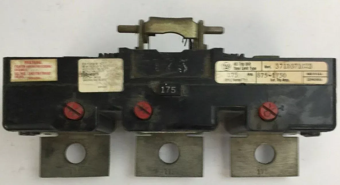 westinghouse-371d371g23-ab-trip-unit-time-limit-type-175amp-3pole-875-1750-inst WESTINGHOUSE 371D371G23 AB TRIP UNIT TIME LIMIT TYPE 175AMP 3POLE 875-1750 INST
