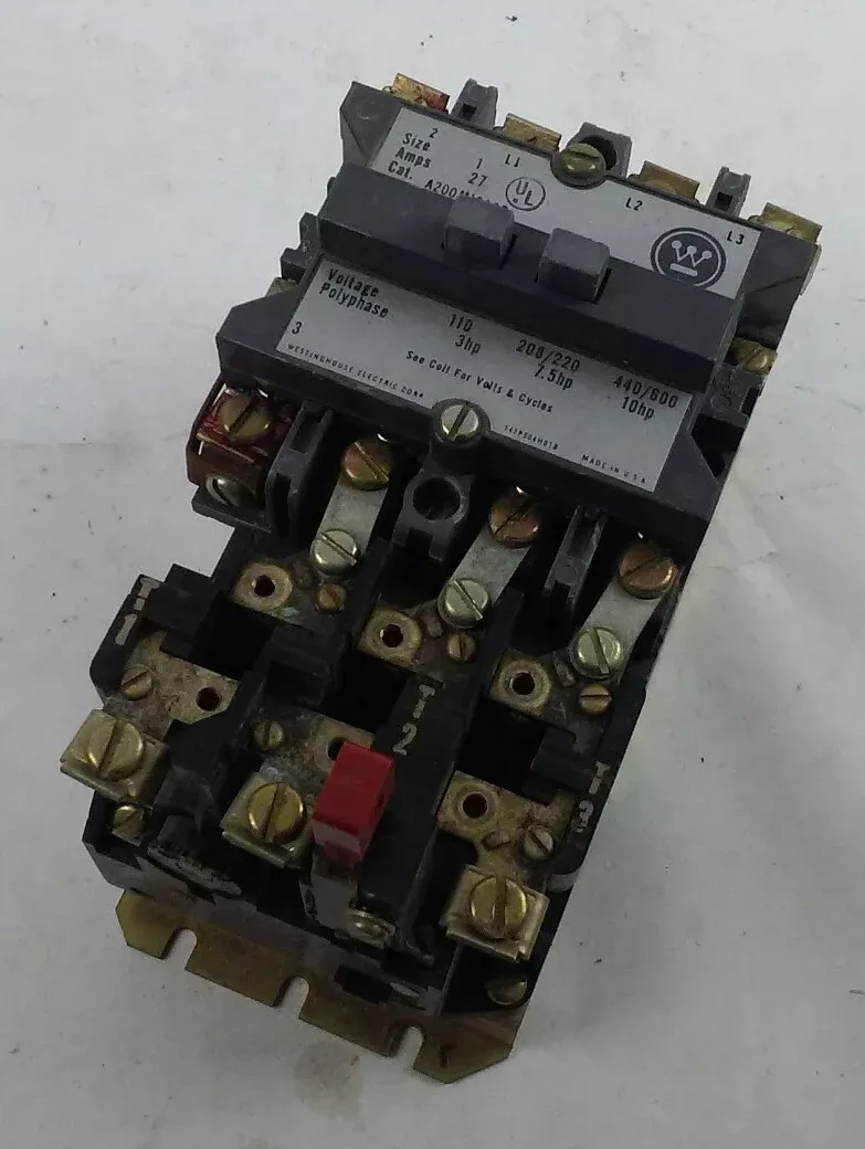 westinghouse-motor-starter-a200m1cacd-size-1-27-amp-style-765a562g01 Westinghouse Motor STARTER A200M1CACD - Size 1 - 27 Amp - Style 765A562G01