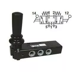 X3343822 – Norgren Super X Valve, 3-Position, 5-Way, Spool Configuration All Ports Blocked in Neutral, 1/8″ NPT, Inline, Mechanical, Roller Lever” Affordable