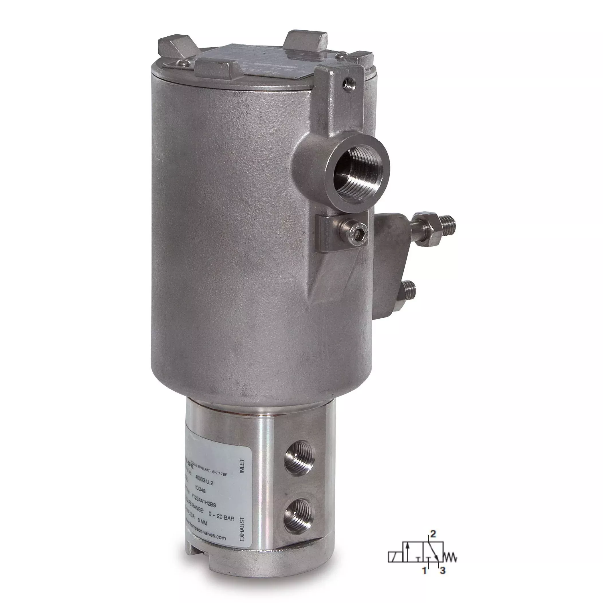 y133aa3h1bs-ico4s-hazardous-area-solenoid-valves-2pos-3-way-valve-1-2-npt-24vdc- Y133AA3H1BS ICO4S Hazardous Area Solenoid Valves, 2Pos 3 Way Valve, 1/2" NPT, 24VDC, Exd (Zone 1,2)ATEX,CSA, GOST K & R,IECEx, FM, CRN,CCOE, IN-METRO