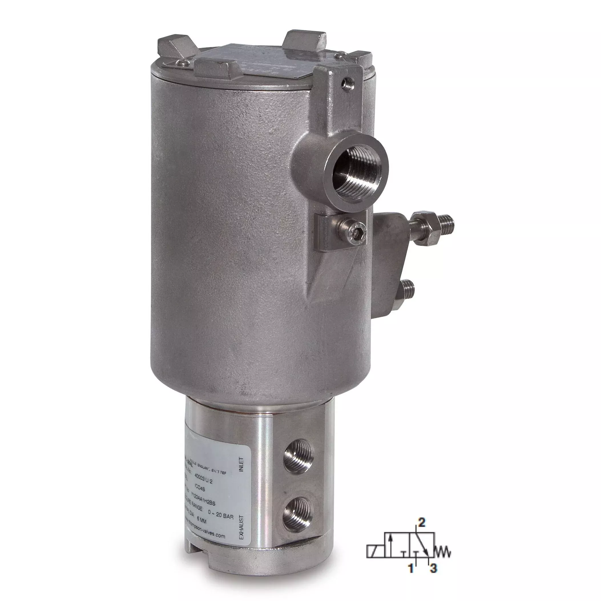 y193aa1j1bs-ico4s-hazardous-area-solenoid-valves-2pos-3-way-valve-1-4-npt-24vdc- Y193AA1J1BS ICO4S Hazardous Area Solenoid Valves, 2Pos 3 Way Valve, 1/4" NPT, 24VDC, Exd (Zone 1,2)ATEX,CSA, GOST K & R,IECEx, FM, CRN,CCOE, IN-METRO