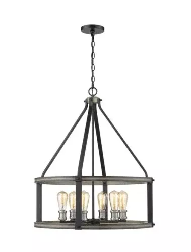 z-lite-kirkland-6-light-pendant-light-in-ashen-barnboard-472-6d-abb Z-Lite Kirkland 6-Light Pendant Light In Ashen Barnboard 472-6D-ABB